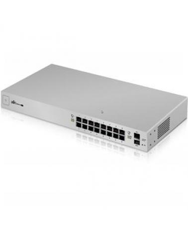 SWITCH UBIQUITI 16 PUERTOS US-16-150W UNIFISWITCH GIGABIT POE 150W - Imagen 1