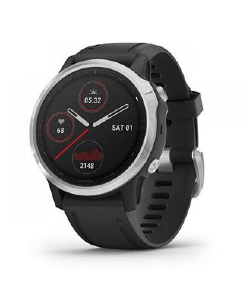 SMARTWATCH GARMIN FENIX 6S 42mm PLATA/NEGRO - Imagen 1