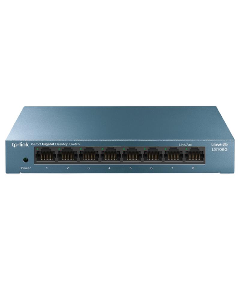 Switch TP-Link LS108G 8 Puertos/ RJ-45 10/100/1000 - Imagen 1