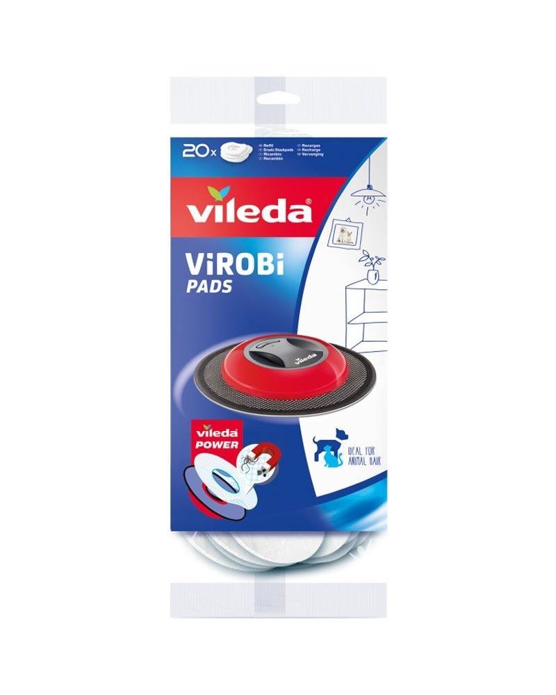 Bolsa de 20 Gamuzas Electrostáticas para Mopa Vileda Virobi - Imagen 1