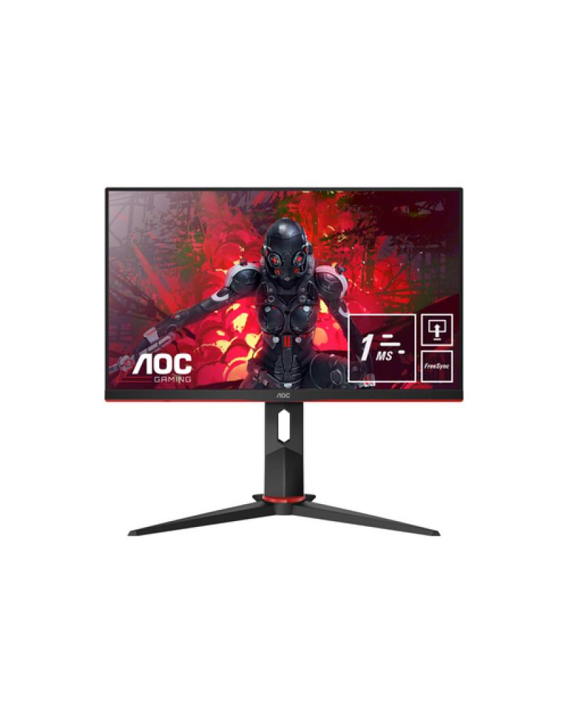 Monitor Gaming AOC 24G2U5/BK 23.8'/ Full HD/ Multimedia/ Negro - Imagen 1