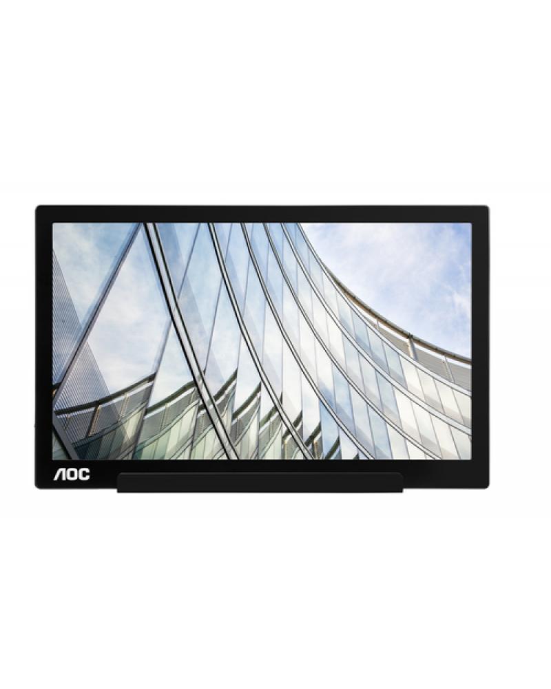 Monitor Portátil AOC I1601FWUX 15.6'/ Full HD/ Negro - Imagen 1