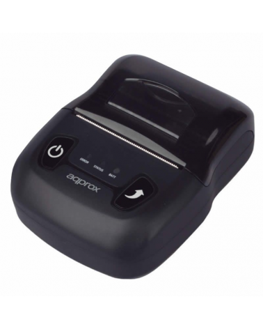 IMPRESORA DE TICKETS TÉRMICA PORTÁTIL APPROX APPPOS58PORTABLE+ - 80MM/S - PAPEL 58MM - BLUETOOH / USB - Imagen 1