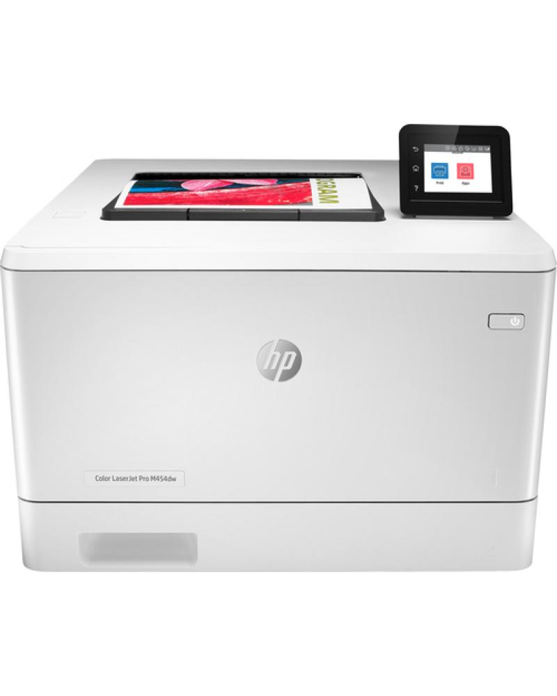 Impresora Láser Color HP Láserjet Pro M454DW Wifi/ Dúplex/ Blanca - Imagen 1