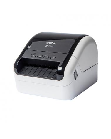 IMPRESORA DE ETIQUETAS TÉRMICA BROTHER QL-1100 - 69 ETIQUETAS/MINUTO - ANCHO MÁXIMO ETIQUETA 103MM - USB2.0 - SOFTWARE DISEÑO P-