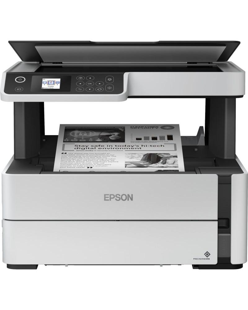 Multifunción Recargable Monocromo Epson Ecotank ET-M2140 Dúplex/ Gris - Imagen 1