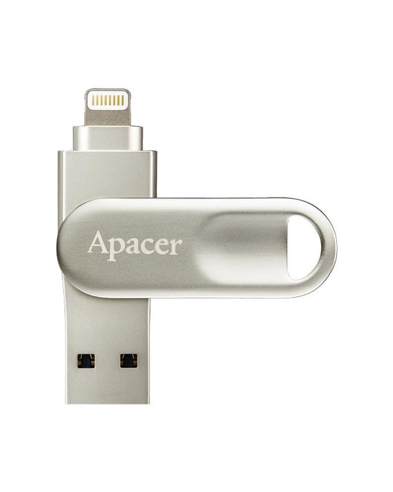 Pendrive 32GB Apacer Swivel AH790 USB 3.1/ Lightning - Imagen 1