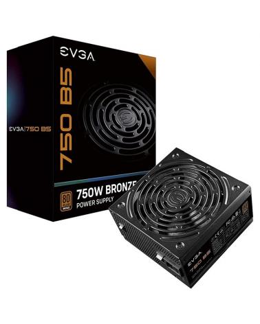 Fuente de Alimentación Gaming EVGA 750 B5/ 750W/ Ventilador 13.5 cm/ 80 Plus Bronze - Imagen 1