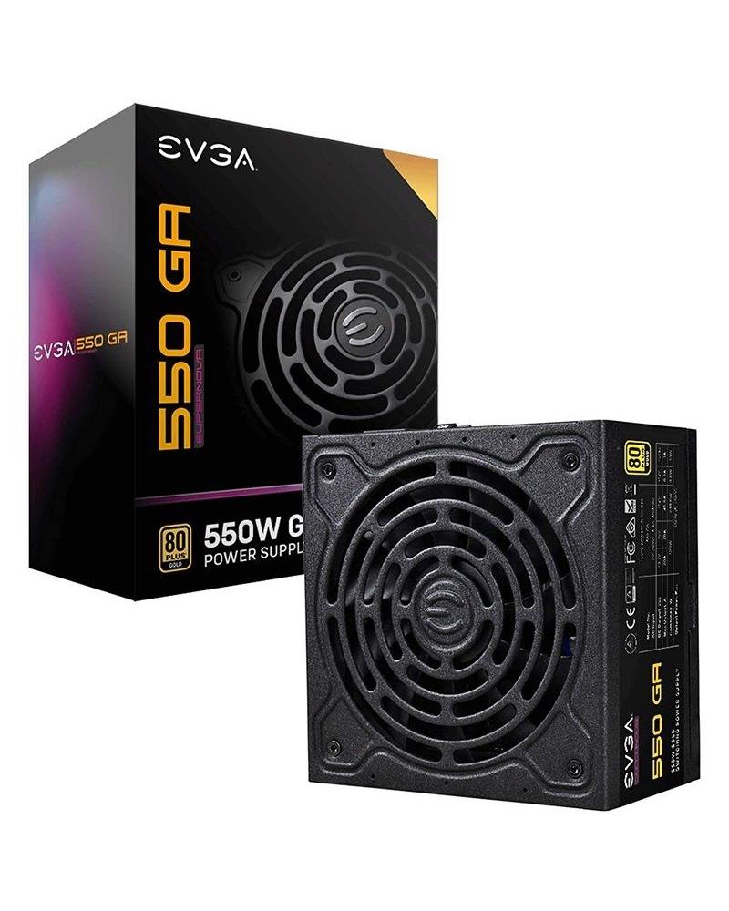 Fuente de Alimentación Gaming EVGA 550 GA Supernova/ 550W/ Ventilador 13.5 cm/ 80 Plus Gold - Imagen 1