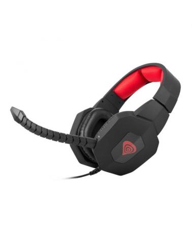 Auriculares Gaming con Micrófono Génesis Argón 400/ Jack 3.5/ Rojo - Imagen 1