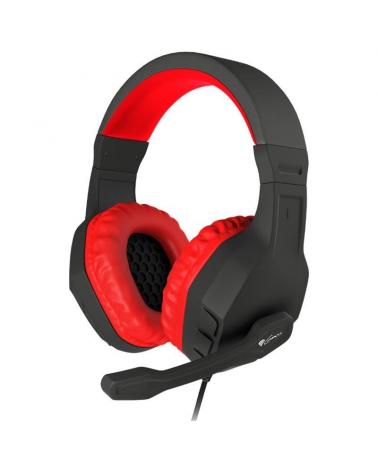Auriculares Gaming con Micrófono Génesis Argón 200/ Jack 3.5/ Rojo - Imagen 1