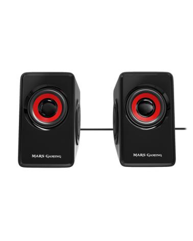 Altavoces Mars Gaming MS1/ 10W/ 2.0/ Rojo - Imagen 1