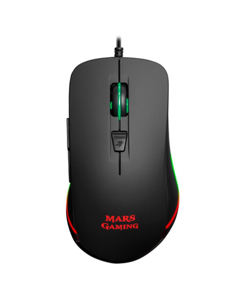 Ratón Gaming Mars Gaming MM118/ Hasta 9800DPI - Imagen 1