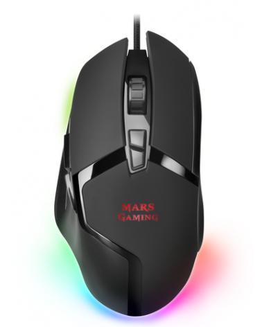Ratón Gaming Mars Gaming MMGX/ Hasta 10000DPI - Imagen 1