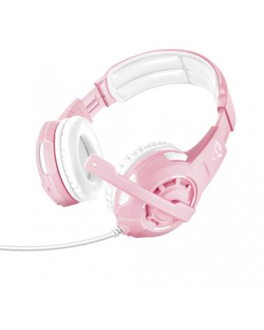 Auriculares Gaming con Micrófono Trust Gaming GXT 310P Radius/ Jack 3.5/ Rosa - Imagen 1