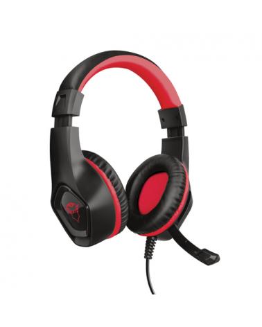 Auriculares Gaming con Micrófono Trust Gaming GXT 404R Rana/ Jack 3.5/ Rojo - Imagen 1