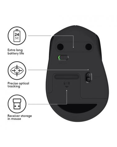 Ratón Inalámbrico Logitech Silent Plus M330/ Hasta 1000 DPI - Imagen 6