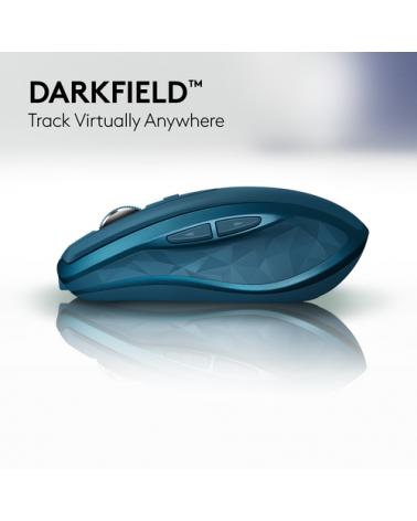 Ratón Inalámbrico por Bluetooth/ 2,4GHz Logitech MX Anywhere 2S/ Hasta 4000 DPI/ Verde Azulado - Imagen 6