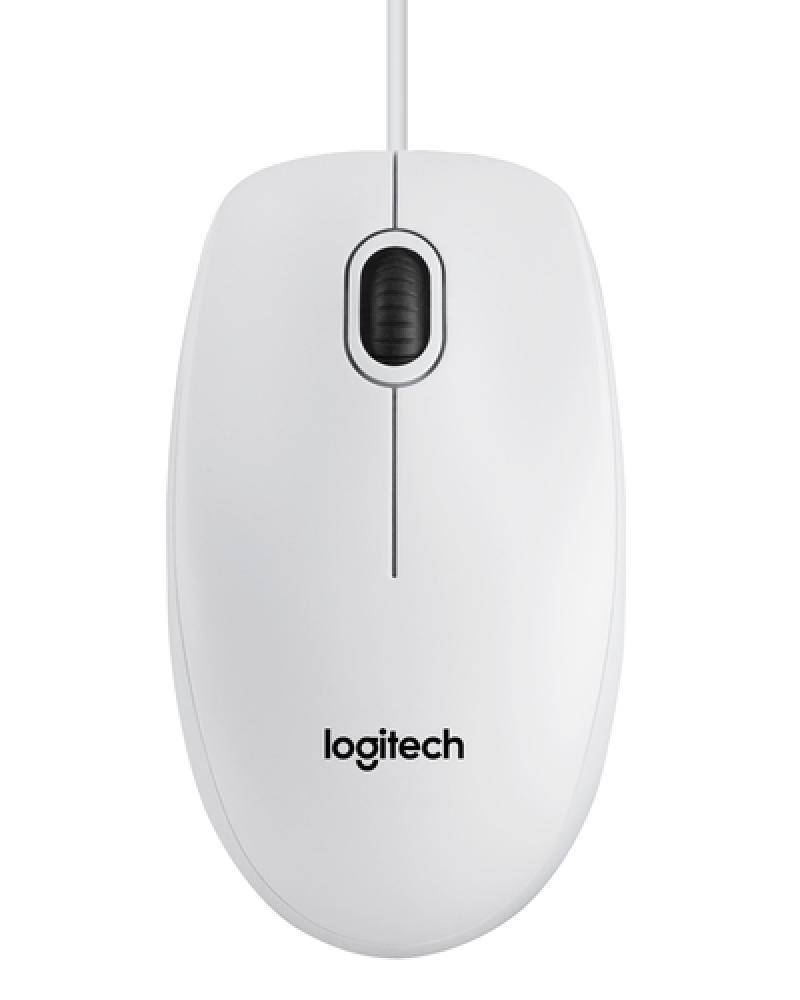 Ratón Logitech B100/ Hasta 800 DPI/ Blanco - Imagen 1