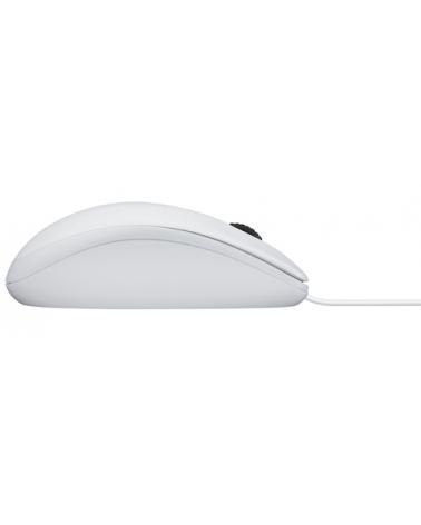 Ratón Logitech B100/ Hasta 800 DPI/ Blanco - Imagen 2