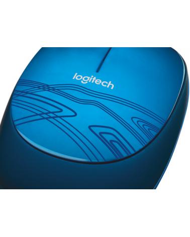 Ratón Logitech M105/ Hasta 1000 DPI/ Azul - Imagen 4