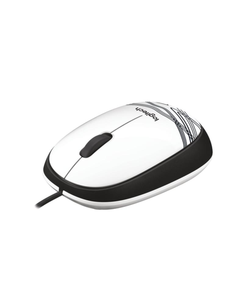 Ratón Logitech M105/ Hasta 1000 DPI/ Blanco - Imagen 1