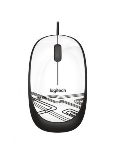 Ratón Logitech M105/ Hasta 1000 DPI/ Blanco - Imagen 2