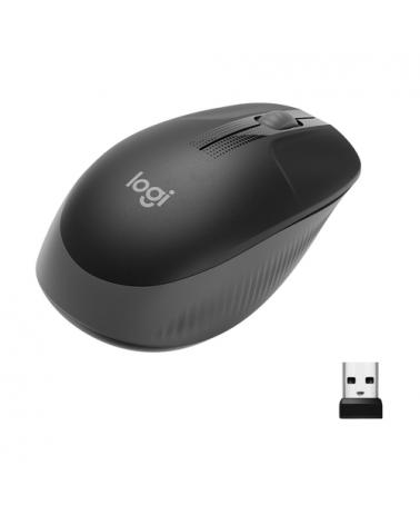 Ratón Inalámbrico Logitech M190/ Hasta 1000 DPI/ Gris Marengo - Imagen 5