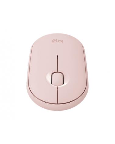 Ratón Inalámbrico por Bluetooth/ 2,4GHz Logitech Pebble M350/ Hasta 1000 DPI/ Rosa - Imagen 5