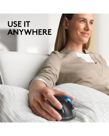 Ratón Trackball Inalámbrico Logitech M570/ Hasta 540 DPI - Imagen 2