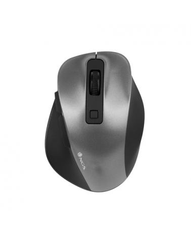 Ratón Mini Inalámbrico NGS Bow Mini/ Hasta 1600 DPI/ Gris - Imagen 1
