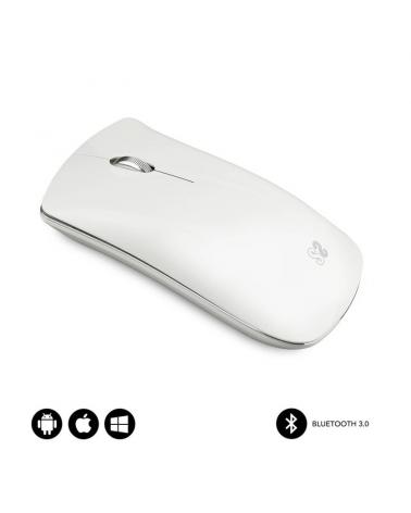 Ratón Inalámbrico por Bluetooth Subblim Elegant/ Hasta 1600 DPI/ Blanco - Imagen 1