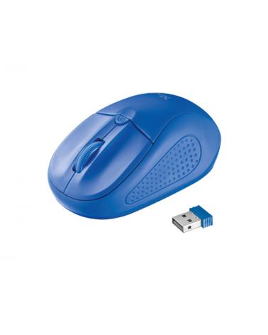 Ratón Inalámbrico Trust Primo/ Hasta 1600 DPI/ Azul - Imagen 1