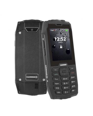 Teléfono Móvil Ruggerizado Hammer 4/ Negro - Imagen 1