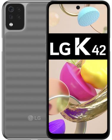 Smartphone LG K42 3GB/ 64GB/ 6.6'/ Gris - Imagen 1