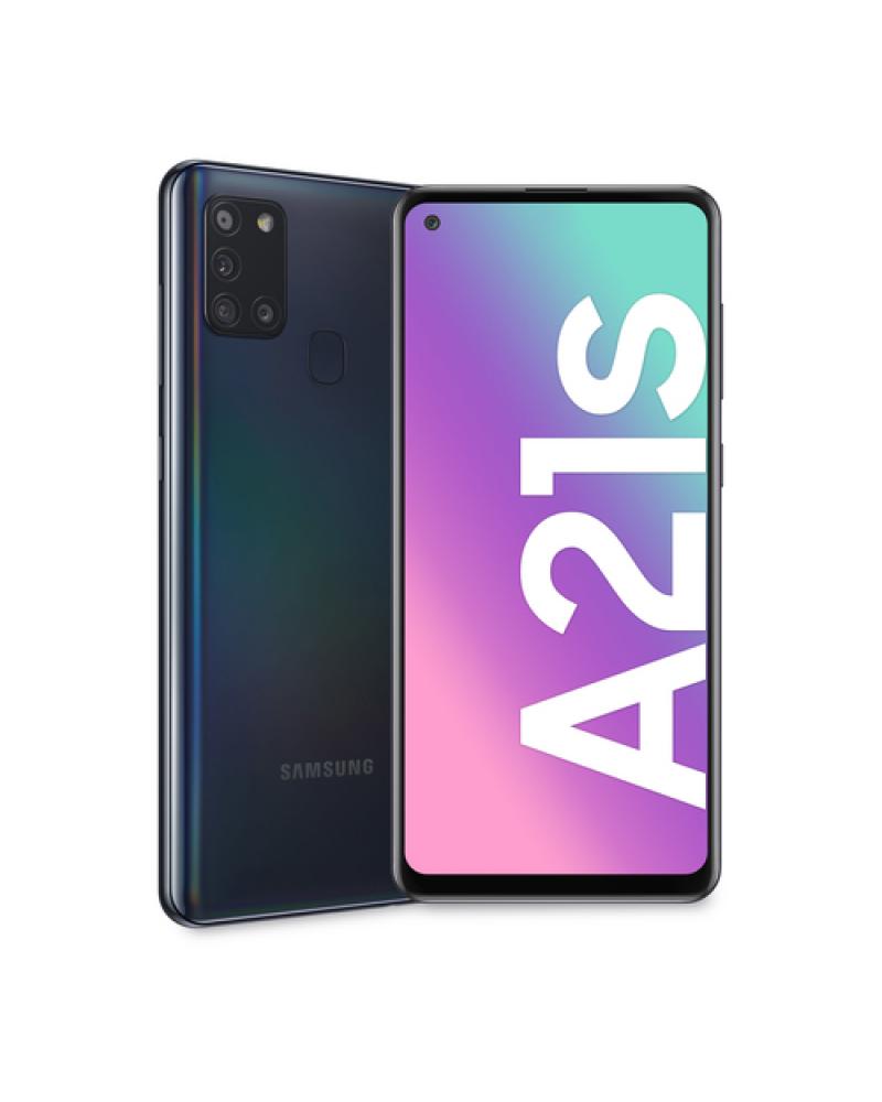 Smartphone Samsung Galaxy A21S 4GB/ 64GB/ 6.5'/ Negro - Imagen 1