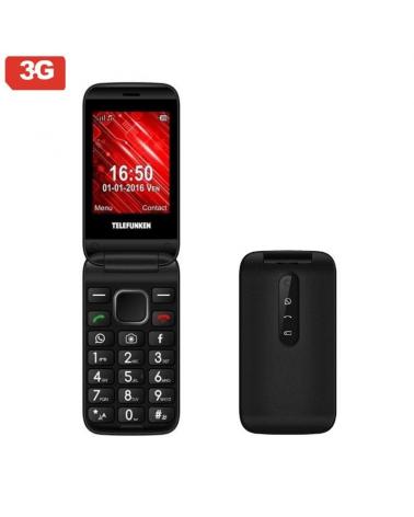 Teléfono Móvil Telefunken TM 360 Cosi para Personas Mayores/ Negro - Imagen 1
