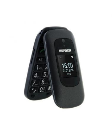 Teléfono Móvil Telefunken TM 250 para Personas Mayores/ Negro Izy - Imagen 1