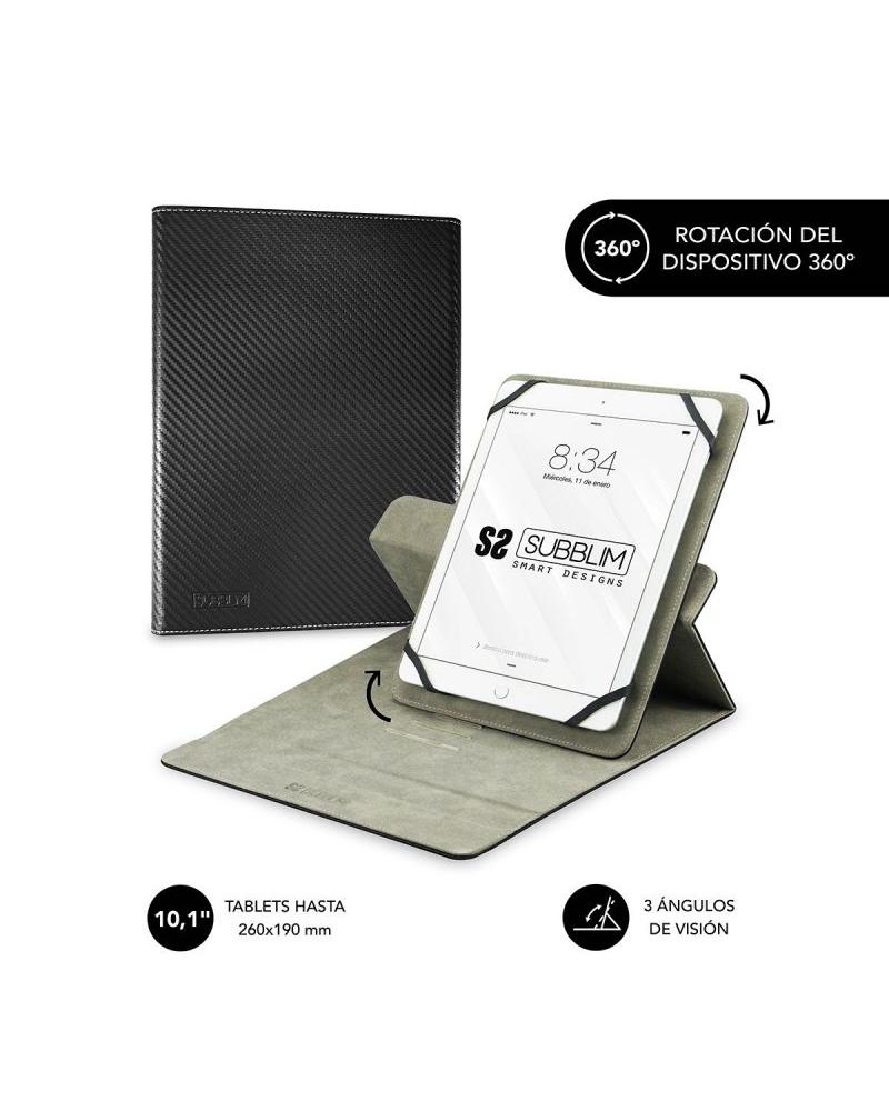Funda Subblim Rotate 360º  para Tablets de 10.1'/ Negra - Imagen 1