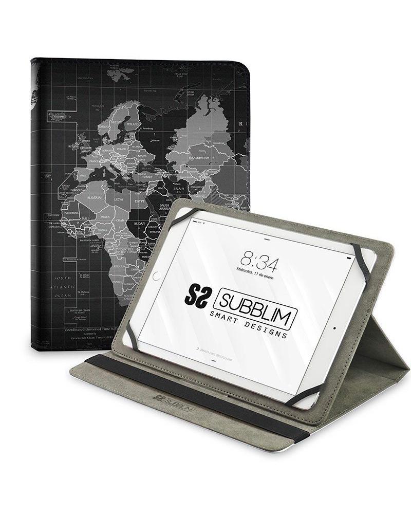Funda Subblim Trendy Case World Map para Tablets de 10.1' - Imagen 1