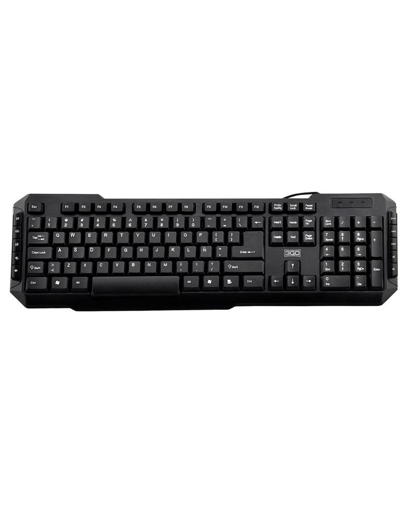 Teclado 3GO Drile PS2 - Imagen 1