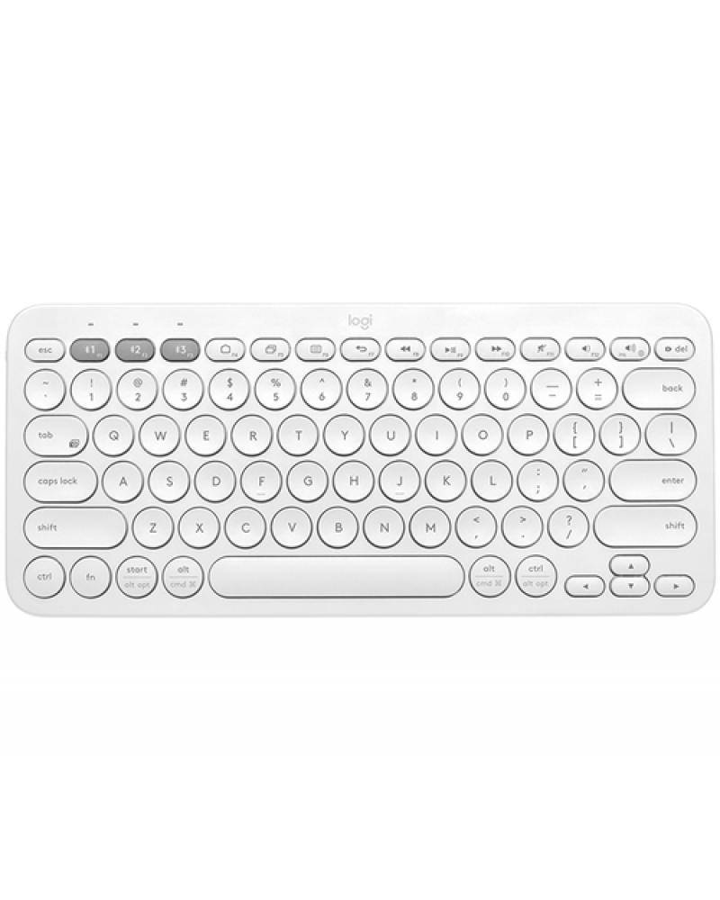 Teclado Compacto Inalámbrico por Bluetooth Logitech K380/ Blanco - Imagen 1