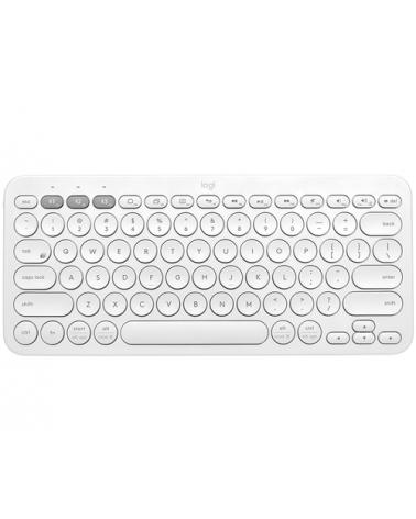 Teclado Compacto Inalámbrico por Bluetooth Logitech K380/ Blanco - Imagen 1