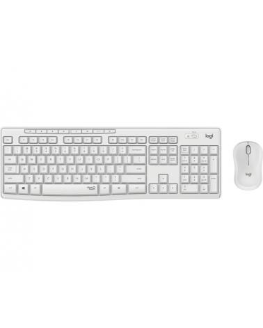 Teclado y Ratón Inalámbrico Logitech Silent Touch MK295/ Blanco - Imagen 1