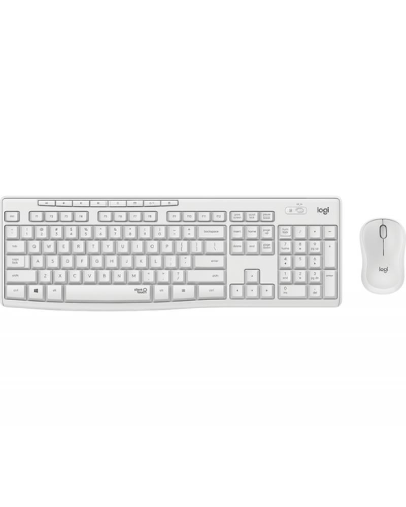 Teclado y Ratón Inalámbrico Logitech Silent Touch MK295/ Blanco - Imagen 1
