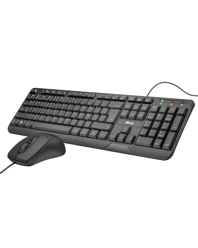 Teclado y Ratón Trust ZIVA Multimedia - Imagen 1