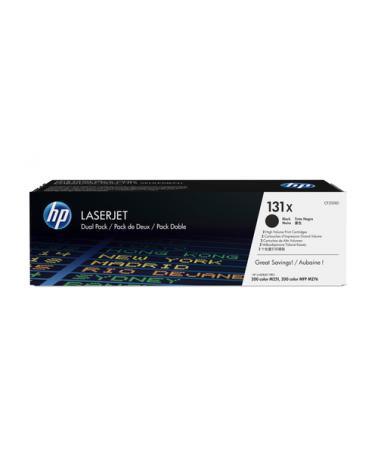 Tóner Original HP nº131X XL Alta Capacidad Multipack/ 2x Negro - Imagen 1