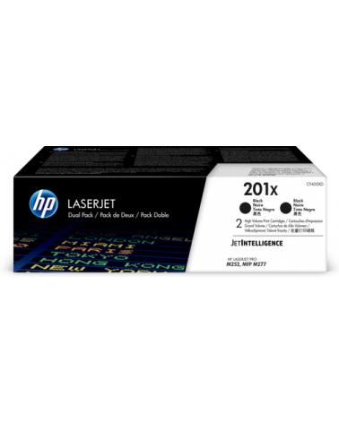 Tóner Original HP nº201X XL Alta Capacidad Multipack/ 2x Negro - Imagen 1
