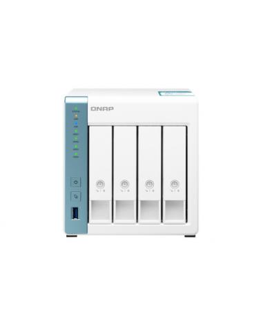 NAS QNAP TS-431K/ 4 Bahías 3.5'- 2.5'/ 1GB DDR3/ Formato Torre - Imagen 1