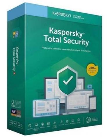 KASPERSKY TOTAL SECURITY 2020 1 DISPOSITIVOS + SAFE KIDS - Imagen 1